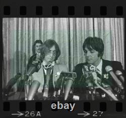 Beatles John Lennon Paul Mccartney Original Negative & Scan Use Anywhere