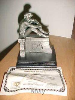 Beatles John Lennon Pewter statue with certificate