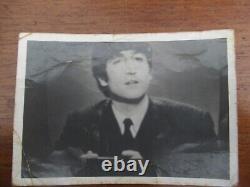 Beatles John Lennon Photograph 7 December 1963 Juke Box Jury Empire Liverpool