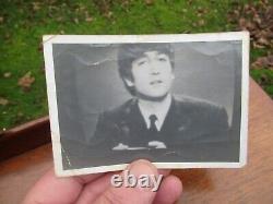 Beatles John Lennon Photograph 7 December 1963 Juke Box Jury Empire Liverpool