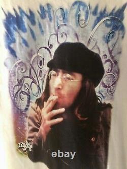 Beatles John Lennon Shirt Vintage One Of A Kind 1985 Promotional Radio Days