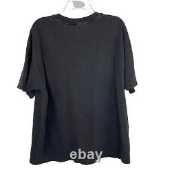 Beatles John Lennon Single Stitch Cotton Black T-Shirt VTG 90's 1994 Men's Sz XL