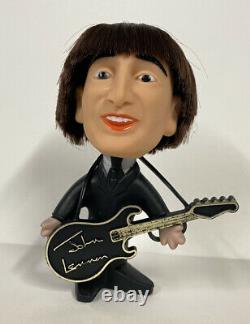 Beatles John Lennon Soft Body Remco Seltaeb Doll 1964 With Instrument Nice