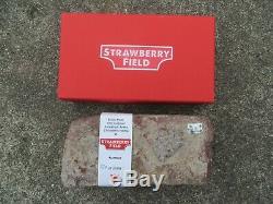 Beatles John Lennon Strawberry Field Salvation Army Children's Home Brick WithCOA