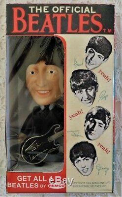 Beatles John Lennon Vintage Hard Body Remco Doll with Repo Box with Insert