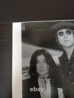 Beatles John Lennon & Yoko Arrival Heathrow 1971 The Sun Photosales vintage