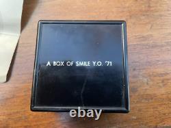 Beatles John Lennon Yoko Ono Fluxus Movement Box of Smile 1971 Bob Gruen Photo