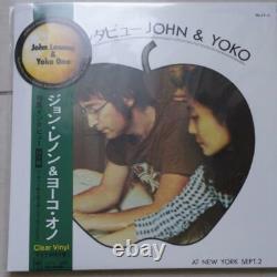 Beatles John Lennon & Yoko Ono Special Interview New York and Tokyo Set 1Clear V