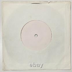 Beatles John Lennon Yoko Ono Walking On Thin Ice UK Demo Promo White Label 1981