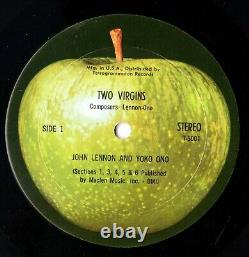 Beatles (John) Two Virgins 1969 US Original Monarch Apple LP with Cover And Bag