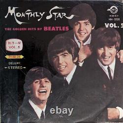 Beatles LP John Lennon Paul McCartney George Harrison Ringo Starr Monthly Star