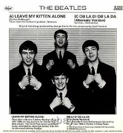 Beatles Leave My Kitten Alone 45 Picture Sleeve John Lennon Paul McCartney No 45