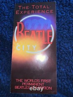 Beatles Liverpool'85 tickets, brochures autograph of John Lennon Uncle Charles