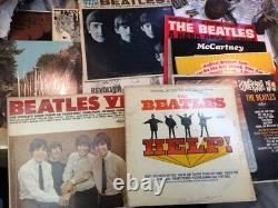 Beatles Lot Vinyl Books Articles Cards & More John Lennon
