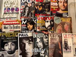 Beatles Paul McCartney John Lennon MOJO Uncut Music Magazine Lot Rare