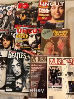 Beatles Paul McCartney John Lennon MOJO Uncut Music Magazine Lot Rare
