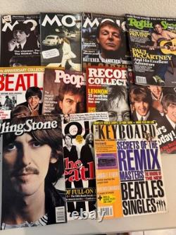 Beatles Paul McCartney John Lennon MOJO Uncut Music Magazine Lot Rare
