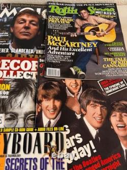 Beatles Paul McCartney John Lennon MOJO Uncut Music Magazine Lot Rare