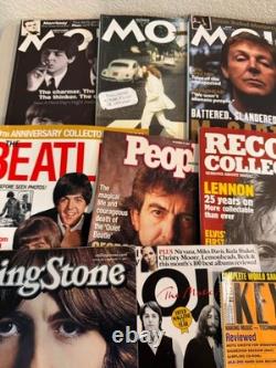 Beatles Paul McCartney John Lennon MOJO Uncut Music Magazine Lot Rare