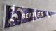 Beatles Pennant George Paul Ringo Starr John Lennon Full Size Vintage Purple