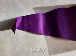 Beatles Pennant George Paul Ringo Starr John Lennon Full Size Vintage Purple