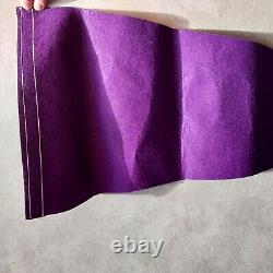 Beatles Pennant George Paul Ringo Starr John Lennon Full Size Vintage Purple