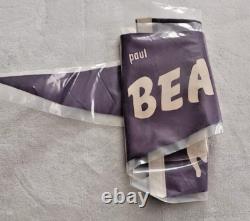 Beatles Pennant George Paul Ringo Starr John Lennon Full Size Vintage Purple