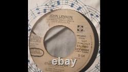 Beatles RARE JOHN LENNON PROMOTIONAL ISSUES 45 RPM x6 WOMAN DOUBLE FANTASY