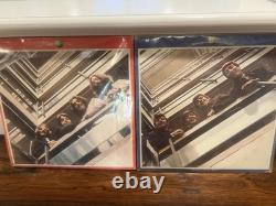 Beatles Red Album & Blue Album Signed All 4 Lennon McCartney Harrison Starr