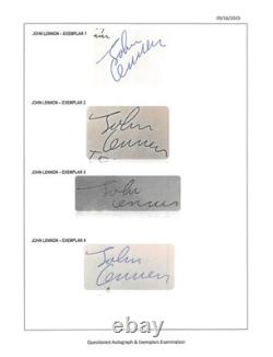 Beatles Red Album & Blue Album Signed All 4 Lennon McCartney Harrison Starr