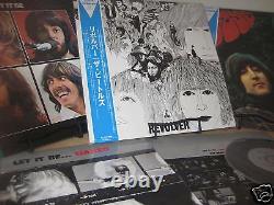 Beatles Revolver Rubber Soul Let It Be + Rare Naked Obi Japan 2003 Obi 4 Lp Set