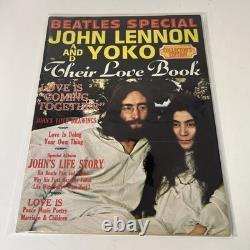 Beatles Special John Lennon And Yoko Their Love Book Magazine Photos Rare 1970