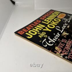 Beatles Special John Lennon And Yoko Their Love Book Magazine Photos Rare 1970