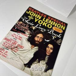 Beatles Special John Lennon And Yoko Their Love Book Magazine Photos Rare 1970
