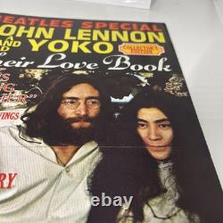 Beatles Special John Lennon And Yoko Their Love Book Magazine Photos Rare 1970