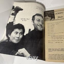 Beatles Special John Lennon And Yoko Their Love Book Magazine Photos Rare 1970