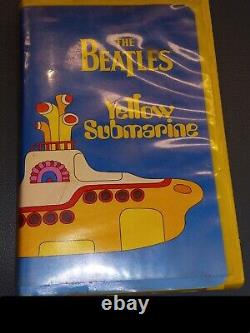 Beatles, The Yellow Submarine (VHS, 1999) Paul McCartney John Lennon Rare