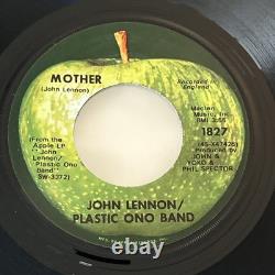 Beatles VINTAGE 1970 JOHN LENNON' MOTHER' 45/Picture Sleeve Excellent Shape