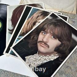 Beatles White Album 1968 1st US Press #A1566011 +Song Title Mistakes All Posters