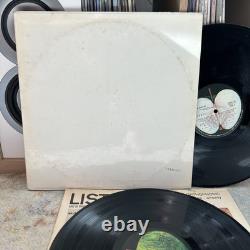 Beatles White Album 1968 1st US Pressing LP? Apple Serial #A1386343 +Sleeves