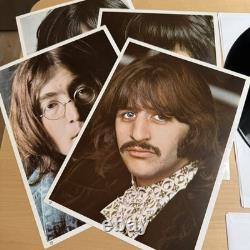 Beatles White Album 1970s US Press With Original Cards Serial #0465393 Apple
