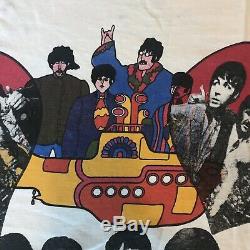 Beatles Yellow Submarine Sgt Peppers John Lennon Vintage 1980s Shirt