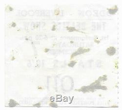 Beatles original concert ticket, Liverpool UK 1963 John Lennon, Paul McCartney