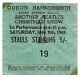 Beatles original concert ticket, London UK 1965 John Lennon Paul McCartney, Tour