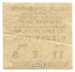 Beatles original concert ticket, London UK 1965 John Lennon Paul McCartney Tour