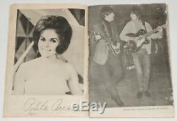 Beatles original rare vintage Concert Programme, Manila 1966, John Lennon Tour