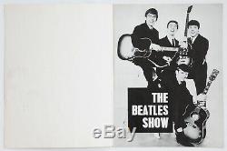 Beatles original vintage Concert Programme, Scotland 1964, John Lennon, Tour