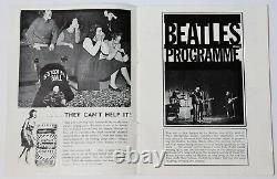 Beatles original vintage New Zealand 1964 Tour Programme Concert, John Lennon
