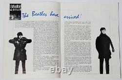 Beatles original vintage New Zealand 1964 Tour Programme Concert, John Lennon