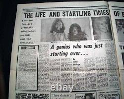 Best John Lennon The Beatles Music Legend Death 1980 Liverpool England Newspaper